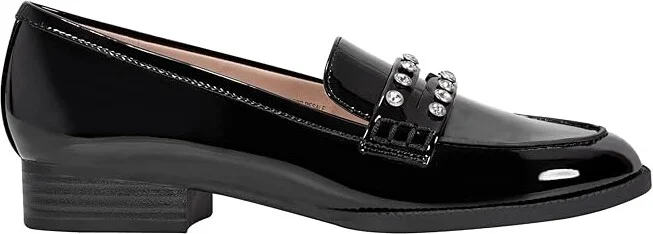 Bandolino Laura Women's Flat Shoes Black Patent : 6.5 M, Synthetic - Image 6