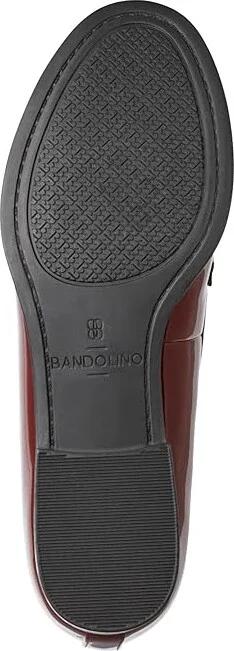 Bandolino Laura Women's Flat Shoes Dark Red Patent : 7 M, Synthetic - Image 3