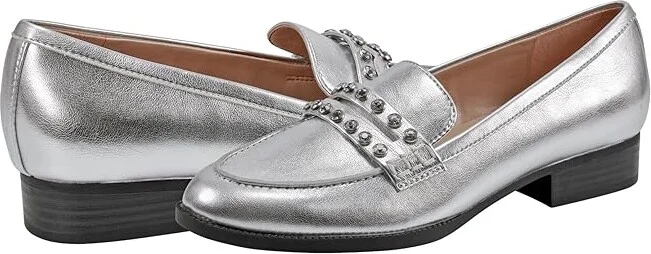 Bandolino Laura Women's Flat Shoes Silver : 9.5 M, Synthetic