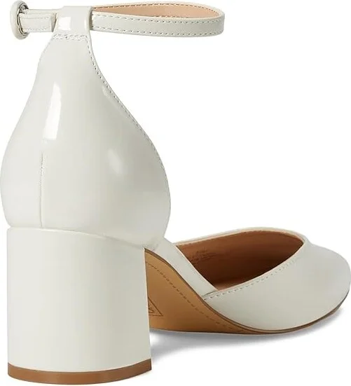 Bandolino Letsadd High Women's Heels Cream Patent : 9.5 M, Leather - Image 4