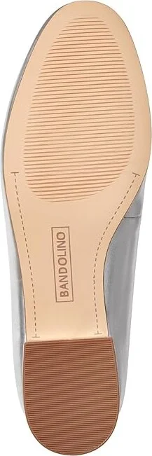Bandolino Lexy High Women's Heels Silver : 6.5 M, Leather - Image 3