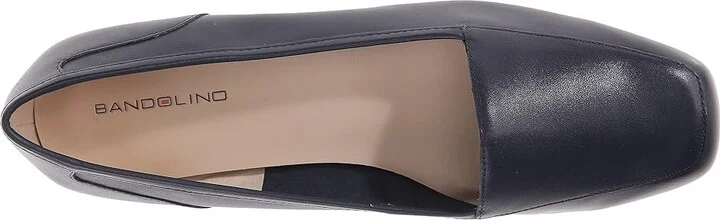 Bandolino Liberty Women's Slip on Shoes Navy Leather : 5 N - Image 3