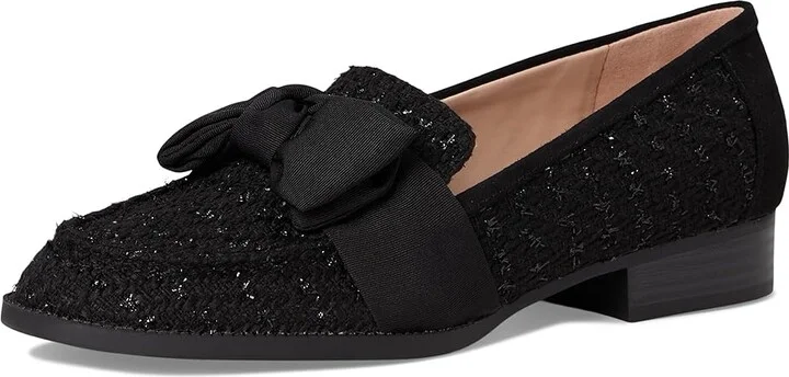 Bandolino Lindio Women's Shoes Black Boucle : 6 M, Textile - Image 5