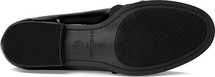Bandolino Lindio Women's Shoes Black Patent : 11 W, Textile - Image 3