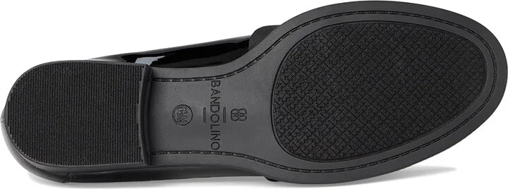 Bandolino Lindio Women's Shoes Black Patent/Leopard : 11 M, Textile - Image 3