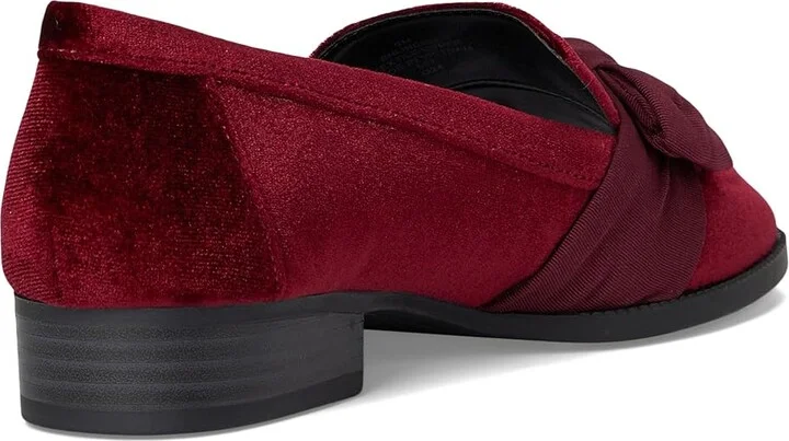 Bandolino Lindio Women's Shoes Burgundy Velvet : 9.5 M, Textile - Image 4