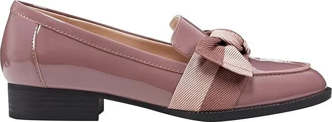 Bandolino Lindio Women's Shoes Dark Mauve Patent/Blush : 9 M, Textile - Image 4