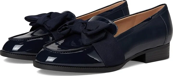 Bandolino Lindio Women's Shoes Navy : 5 W, Textile