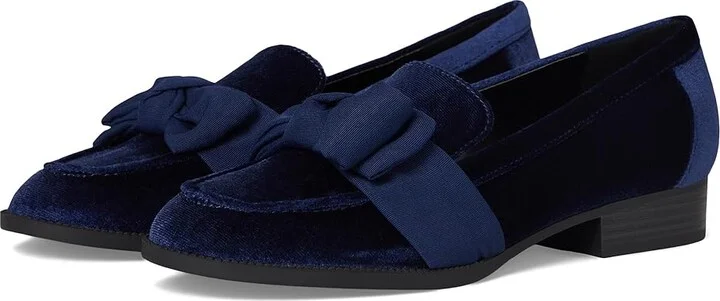 Bandolino Lindio Women's Shoes Navy Velvet : 5.5 M, Textile