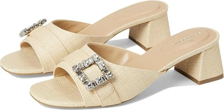 Bandolino Loryce Women's Dress Sandals Medium Natural : 11 M, Synthetic