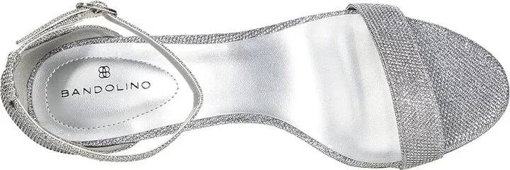 Bandolino Madia High Women's Heels Silver : 5 M, Synthetic - Image 2