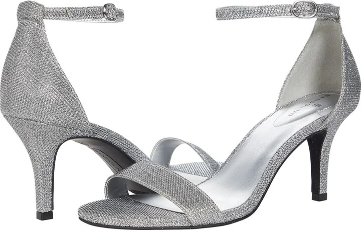 Bandolino Madia High Women's Heels Silver : 5 M, Synthetic