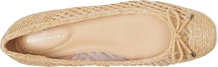 Bandolino Marafia Women's Flat Shoes Light Natural : 7 M, Synthetic - Image 2
