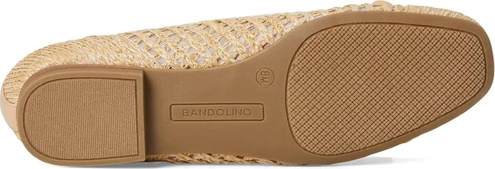 Bandolino Marafia Women's Flat Shoes Light Natural : 7 M, Synthetic - Image 3