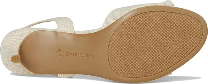 Bandolino Marette Women's Wedge Shoes Light Natural : 8 M, Suede - Image 3