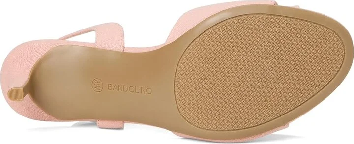Bandolino Marette Women's Wedge Shoes Light Pink : 8 M, Suede - Image 3