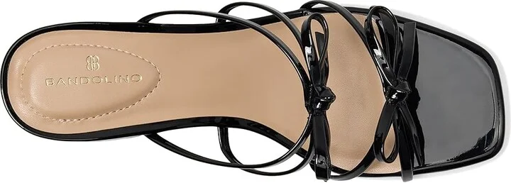 Bandolino Margil Women's Wedge Shoes Black Patent : 6.5 M, Synthetic - Image 2