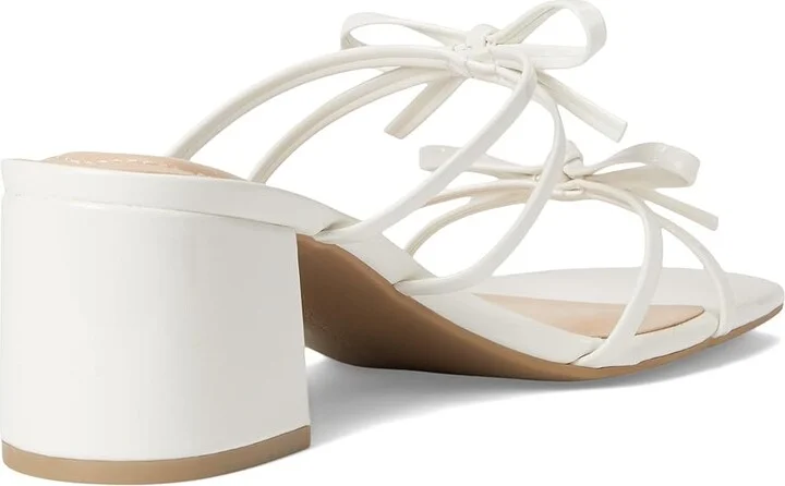 Bandolino Margil Women's Wedge Shoes Cream Patent : 9 M, Synthetic - Image 4