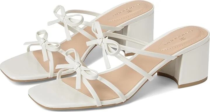 Bandolino Margil Women's Wedge Shoes Cream Patent : 9 M, Synthetic