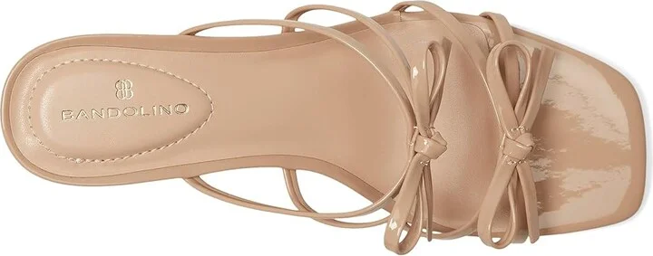 Bandolino Margil Women's Wedge Shoes Light Natural Patent : 6.5 M, Synthetic - Image 2