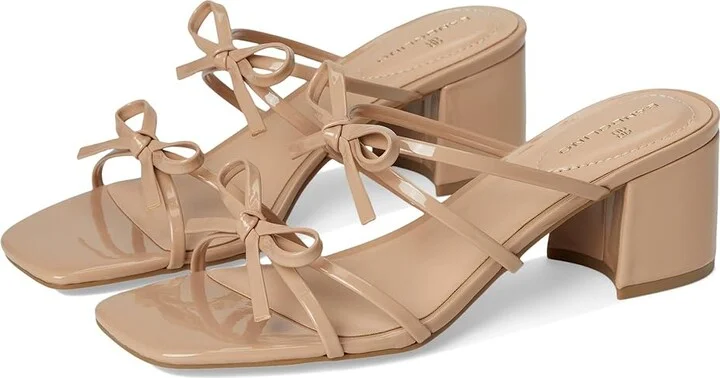 Bandolino Margil Women's Wedge Shoes Light Natural Patent : 6.5 M, Synthetic