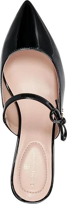 Bandolino Mayblis High Women's Heels Black Patent : 10 M, Leather/Rubber - Image 2