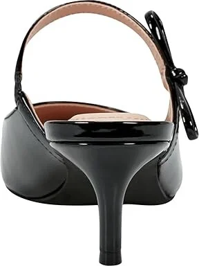 Bandolino Mayblis High Women's Heels Black Patent : 10 M, Leather/Rubber - Image 4