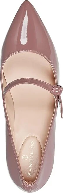 Bandolino Medley High Women's Heels Dark Mauve Patent : 6.5 M, Synthetic - Image 2