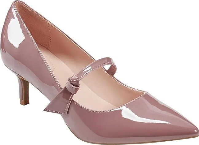 Bandolino Medley High Women's Heels Dark Mauve Patent : 6.5 M, Synthetic - Image 5