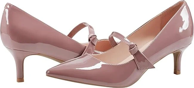 Bandolino Medley High Women's Heels Dark Mauve Patent : 6.5 M, Synthetic