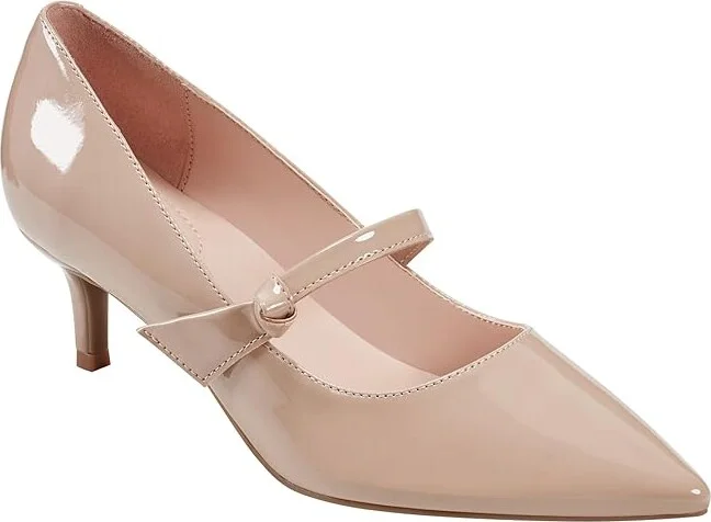 Bandolino Medley High Women's Heels Light Natural Patent : 7 M, Synthetic - Image 5