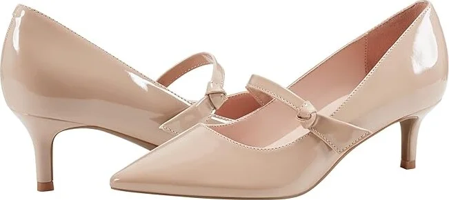 Bandolino Medley High Women's Heels Light Natural Patent : 7 M, Synthetic