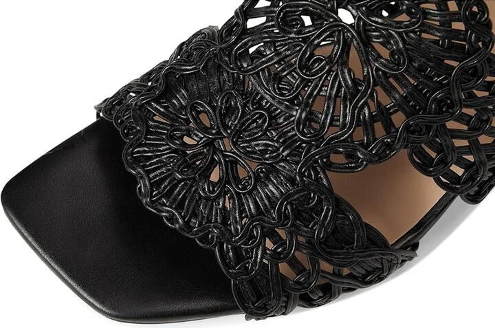 Bandolino Melvana Women's Dress Sandals Black : 11 M, Faux Leather - Image 7
