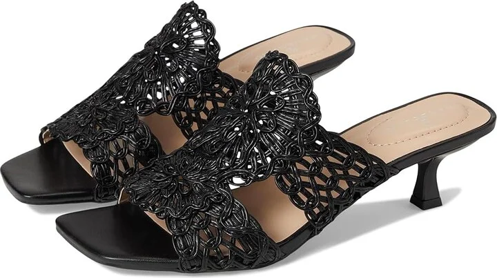 Bandolino Melvana Women's Dress Sandals Black : 11 M, Faux Leather