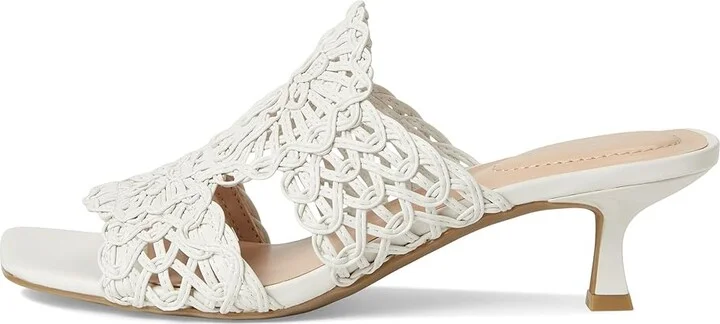 Bandolino Melvana Women's Dress Sandals Cream : 5.5 M, Faux Leather - Image 6