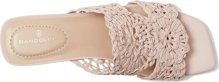 Bandolino Melvana Women's Dress Sandals Light Pink : 8.5 M, Faux Leather - Image 2