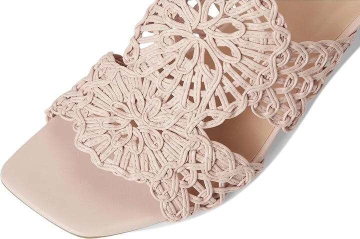 Bandolino Melvana Women's Dress Sandals Light Pink : 8.5 M, Faux Leather - Image 7