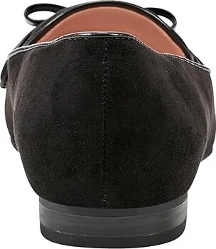 Bandolino Meonna Women's Flat Shoes Black : 5.5 M, Rubber/Suede - Image 4