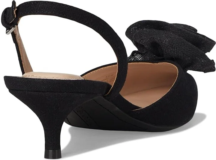 Bandolino Miller Women's Shoes Black : 10 M, Leather/Rubber/Suede - Image 4