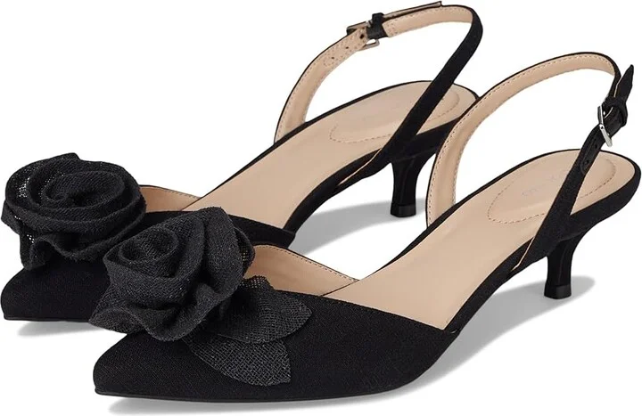 Bandolino Miller Women's Shoes Black : 10 M, Leather/Rubber/Suede
