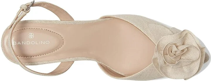 Bandolino Miller Women's Shoes Light Natural : 7.5 M, Leather/Rubber/Suede - Image 2