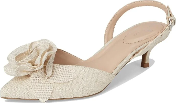 Bandolino Miller Women's Shoes Light Natural : 7.5 M, Leather/Rubber/Suede - Image 5