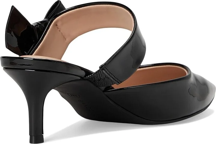 Bandolino Millie High Women's Heels Black Patent : 9.5 M, Textile - Image 4