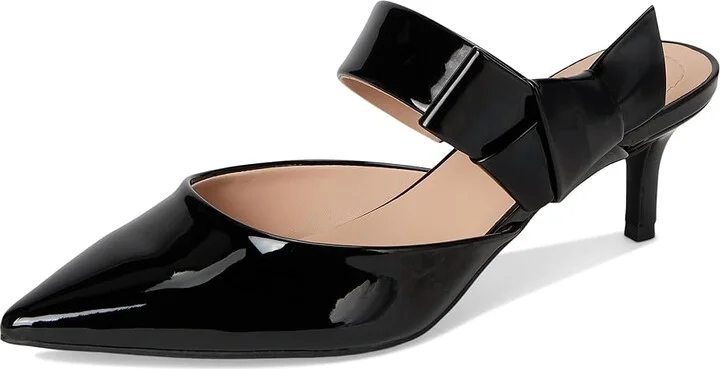 Bandolino Millie High Women's Heels Black Patent : 9.5 M, Textile - Image 5