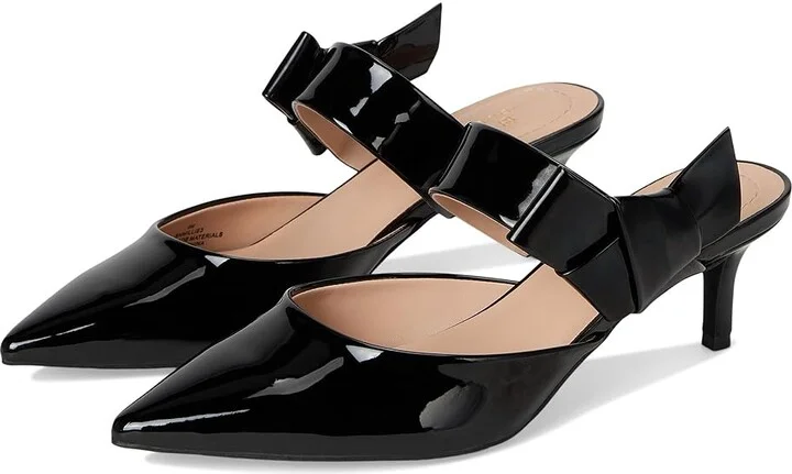 Bandolino Millie High Women's Heels Black Patent : 9.5 M, Textile