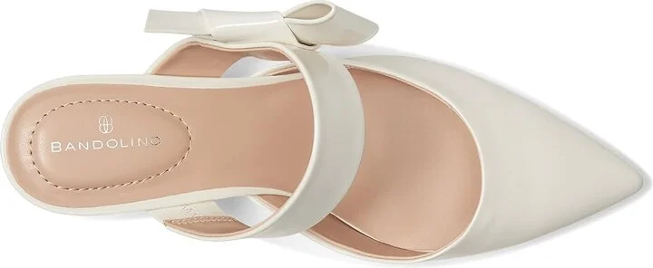Bandolino Millie High Women's Heels Cream Patent : 7 M, Synthetic - Image 2