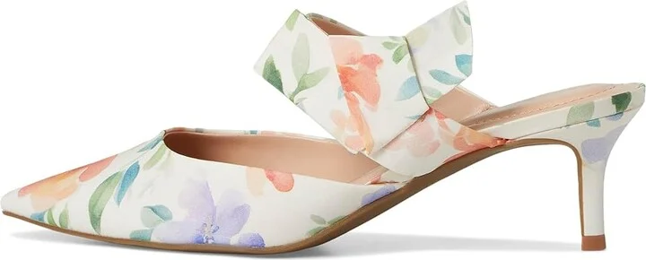 Bandolino Millie High Women's Heels Peach Dreamy Floral : 8 M, Textile - Image 6