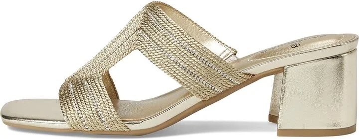 Bandolino Molane Women's Dress Sandals Gold : 6 M, Synthetic - Image 6