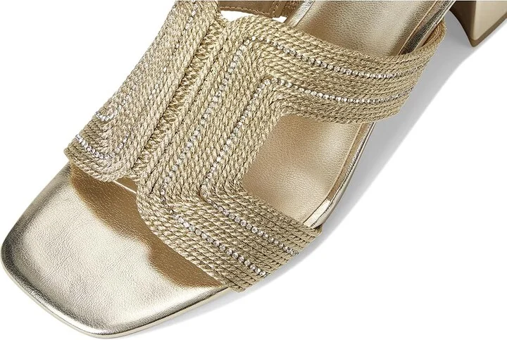 Bandolino Molane Women's Dress Sandals Gold : 6 M, Synthetic - Image 7