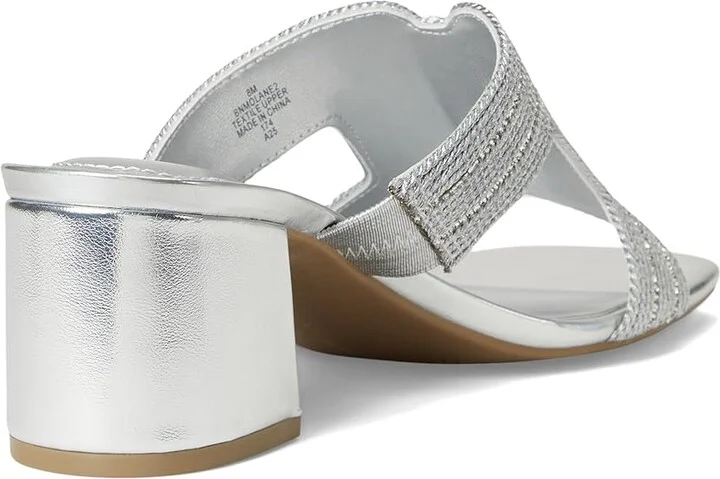 Bandolino Molane Women's Dress Sandals Silver : 7 M, Synthetic - Image 4